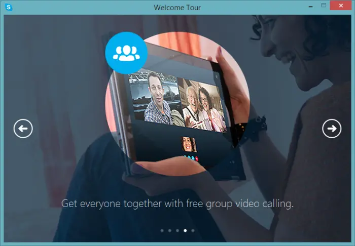 Skype 7.0 - Group video calling